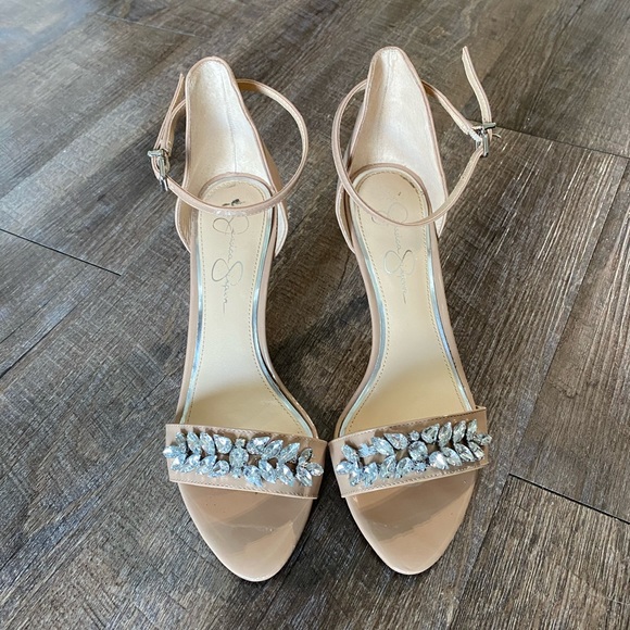 rhinestone dress sandals